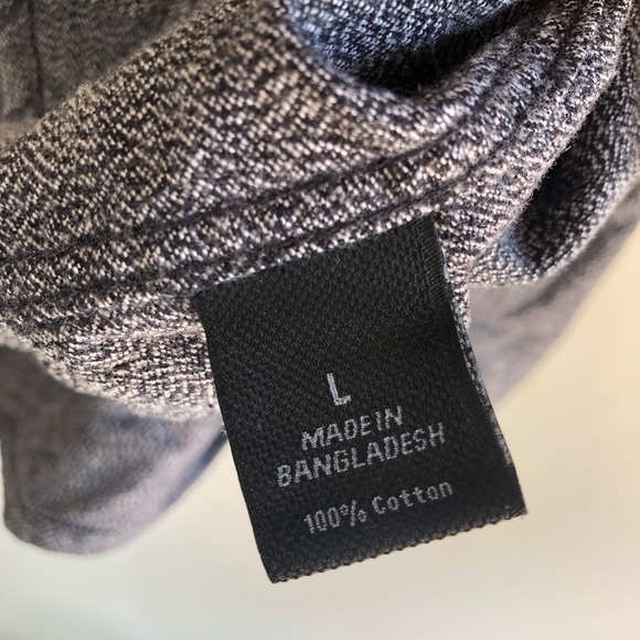 Marc Anthony Button Up sz L Mens Gray - Picture 4 of 5